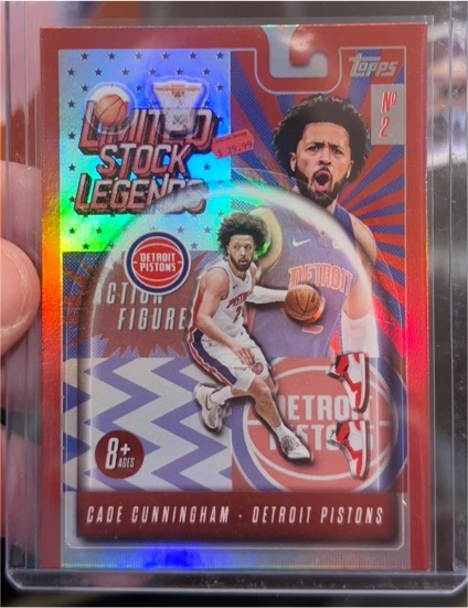 2025-26 Topps Basketball #LST-49 Cade Cunningham Limited Stock Legends — front