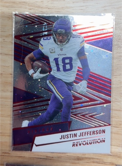 2025 Panini Revolution #50 Justin Jefferson — front