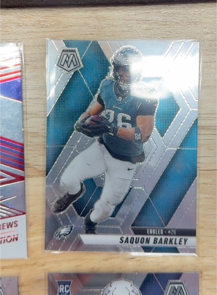 2025 Panini Mosaic #212 Saquon Barkley — front