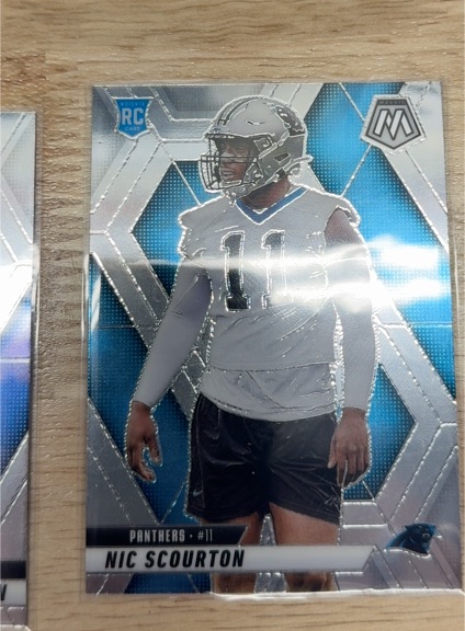 2025 Panini Mosaic #391 Nic Scourton — front