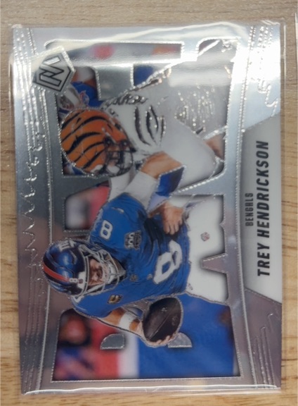 2025 Panini Mosaic #1 Trey Hendrickson Bang! — front