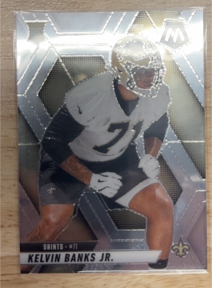 2024 Panini Mosaic #71 Kelvin Banks Jr. — front