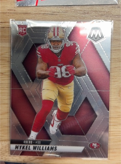 2025 Panini Mosaic #307 Mykel Williams — front