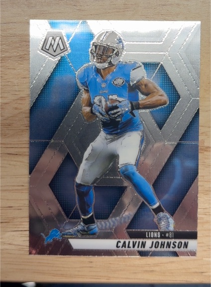 2025 Panini Mosaic #90 Calvin Johnson — front