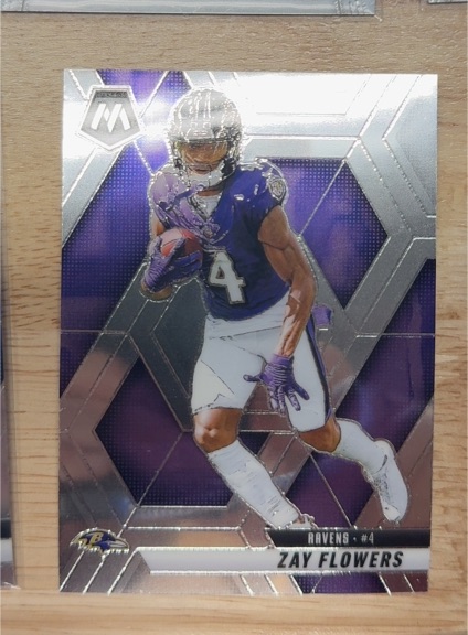 2025 Panini Mosaic #126 Zay Flowers — front
