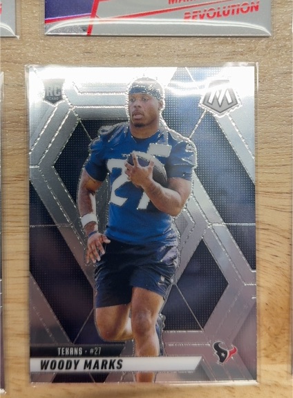 2025 Panini Mosaic #395 Woody Marks — front