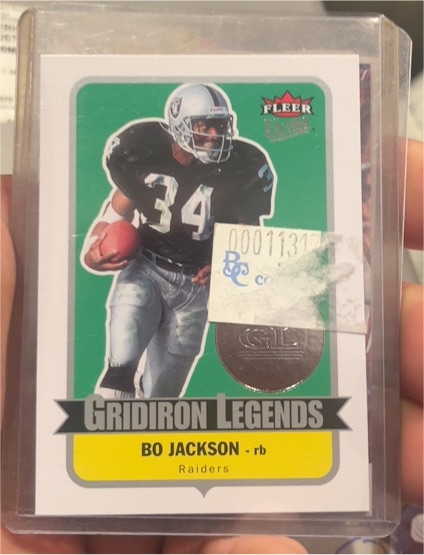 2007 Fleer Ultra Gridiron Legends #GL-BJ Bo Jackson — front