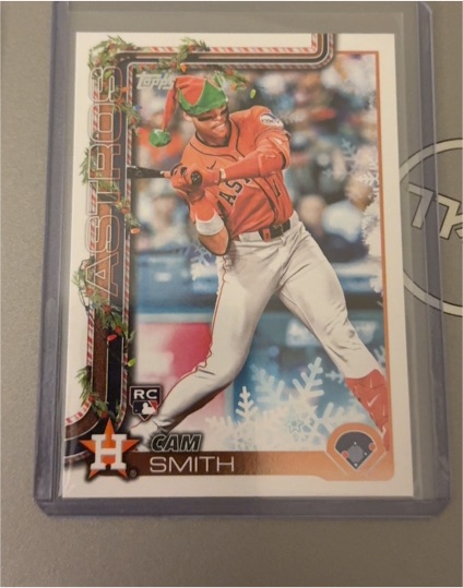 2025 Topps Holiday #H121 Cam Smith — front