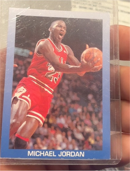 1990 All-Sports Superstars #NNO Michael Jordan — front