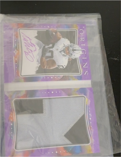 2025 Panini Origins #RBR-JJAC Josh Jacobs — front