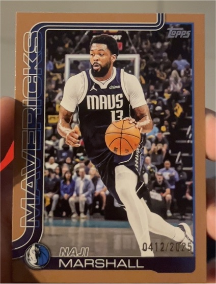 2025-26 Topps #246 Naji Marshall — front