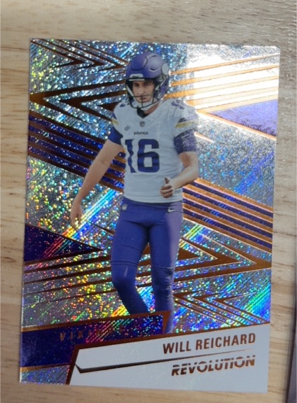 2025 Panini Revolution #194 Will Reichard — front