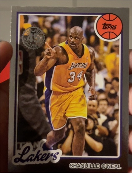 2025-26 Topps 1980-81 Topps Basketball #80BK-4 Shaquille O'Neal — front
