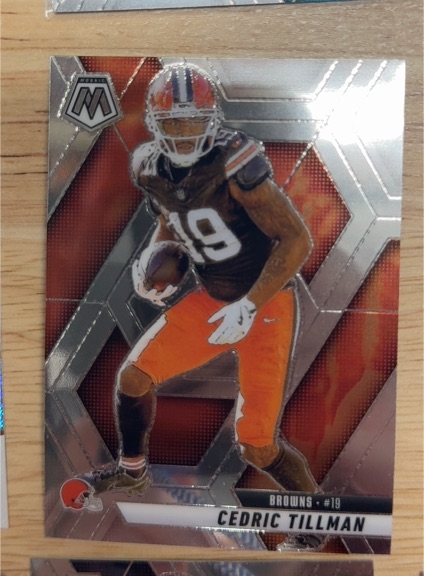 2025 Panini Mosaic #197 Cedric Tillman — front