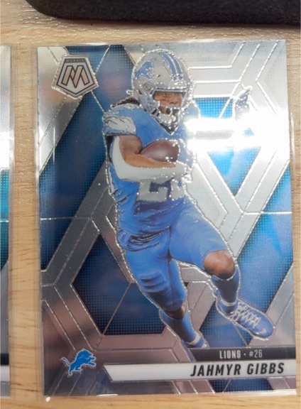 2025 Panini Mosaic #103 Jahmyr Gibbs — front