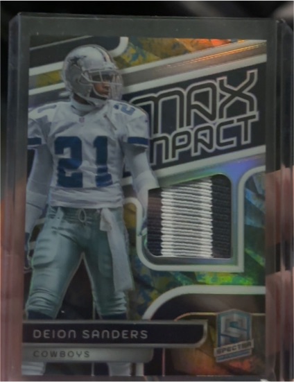 2024 Panini Spectra Max Impact #MI-DSS Deion Sanders — front