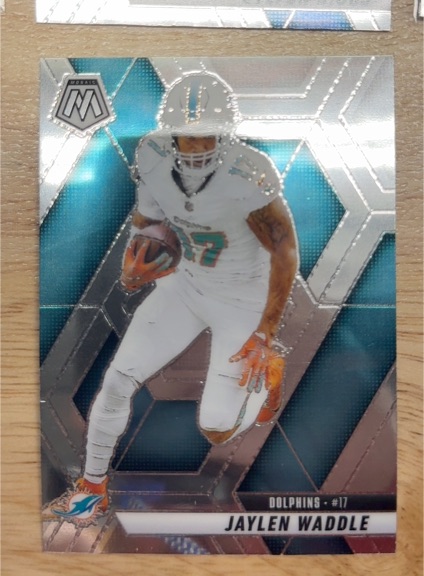 2025 Panini Mosaic #155 Jaylen Waddle — front