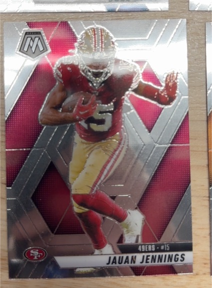 2025 Panini Mosaic #142 Jauan Jennings — front