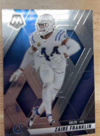 2025 Panini Mosaic #44 Zaire Franklin — front