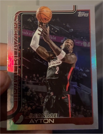 2025-26 Topps #124 Deandre Ayton — front