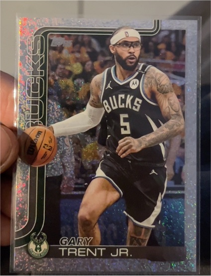 2025-26 Topps #59 Gary Trent Jr. — front