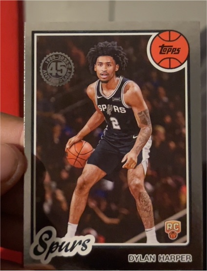2025-26 Topps Basketball #80BK-52 Dylan Harper — front