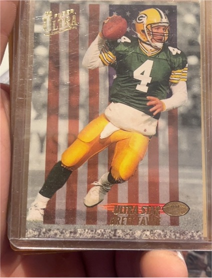 1993 Fleer Ultra Stars #1 Brett Favre — front
