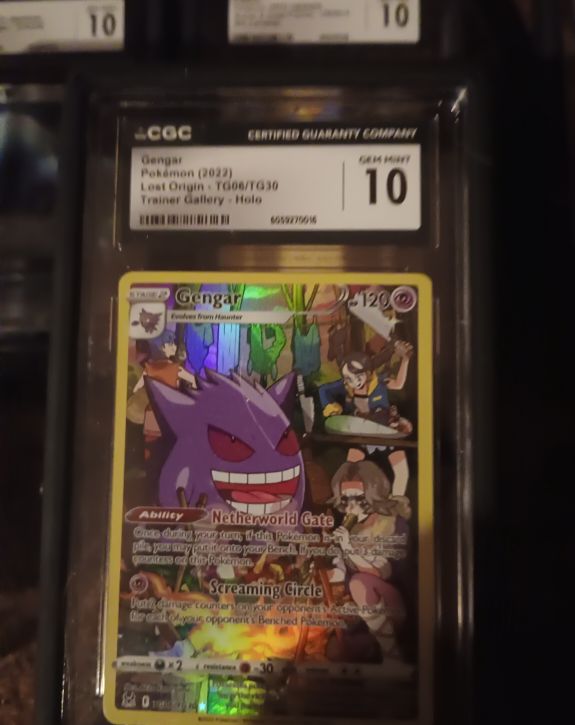 2022 Pokémon TCG Lost Origin Trainer Gallery #TG06 Gengar — front