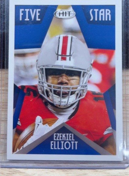 2016 SAGE Hit #126 Ezekiel Elliott — front