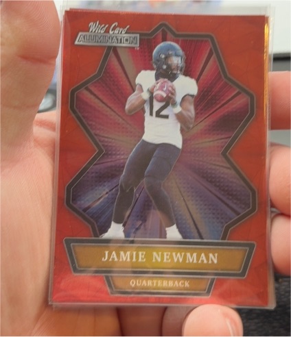 2021 Wild Card Alumination #ABC-25 Jamie Newman — front