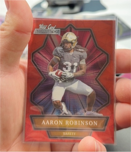 2021 Wild Card Alumination #ABC-70 Aaron Robinson — front