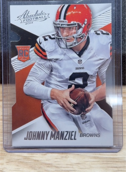 2014 Panini Absolute #150 Johnny Manziel — front