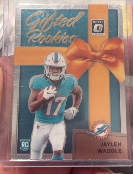 2021 Donruss Optic Gifted Rookies #GR-8 Jaylen Waddle — front