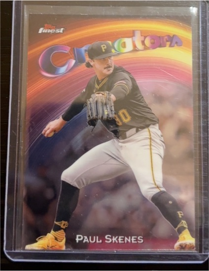 2025 Topps Finest #C-14 Paul Skenes Creators Insert — front