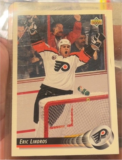 1992-93 Upper Deck #470 Eric Lindros — front