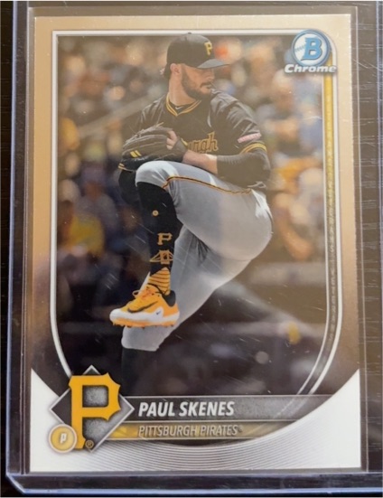 2025 Bowman Chrome #30 Paul Skenes — front