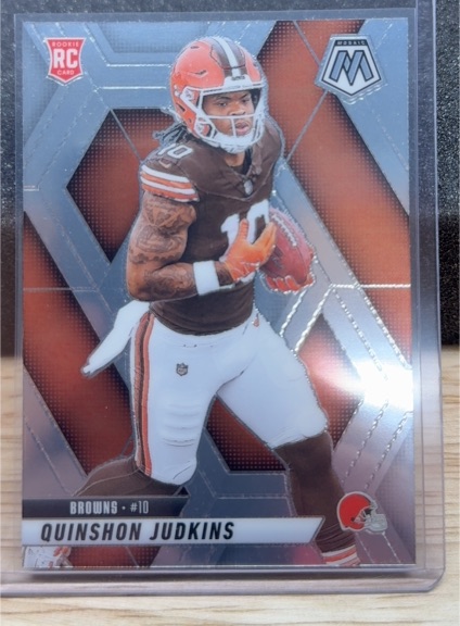 2025 Panini Mosaic #365 Quinshon Judkins — front