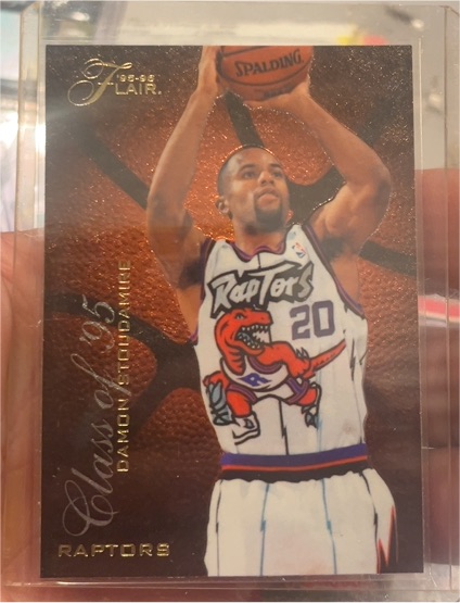 1995-96 Flair Class of '95 #R-10 Damon Stoudamire — front