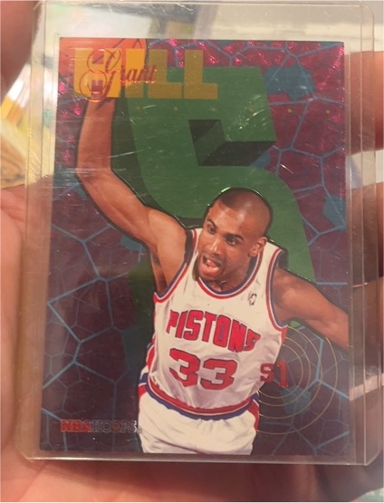 1995-96 Skybox NBA Hoops Slam! #S1 Grant Hill — front