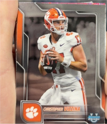 2025 Bowman Chrome University #178 Christopher Vizzina — front