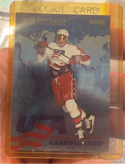 1993-94 Donruss #2 Jason Bonsignore — front