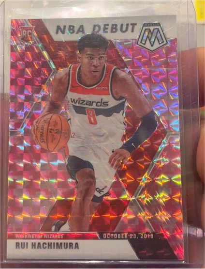 2019-20 Panini Mosaic #275 Rui Hachimura — front