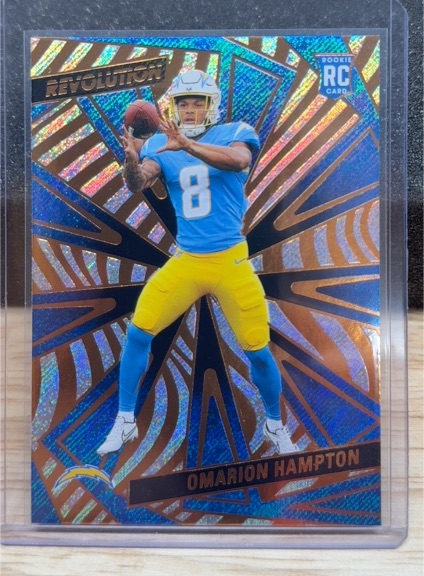 2025 Panini Revolution #233 Omarion Hampton — front