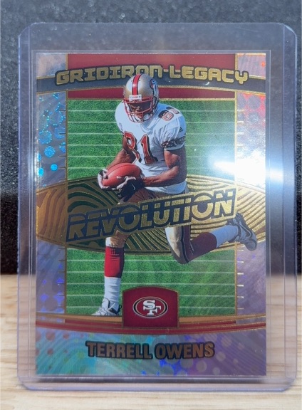 2025 Panini Revolution Gridiron Legacy #16 Terrell Owens — front