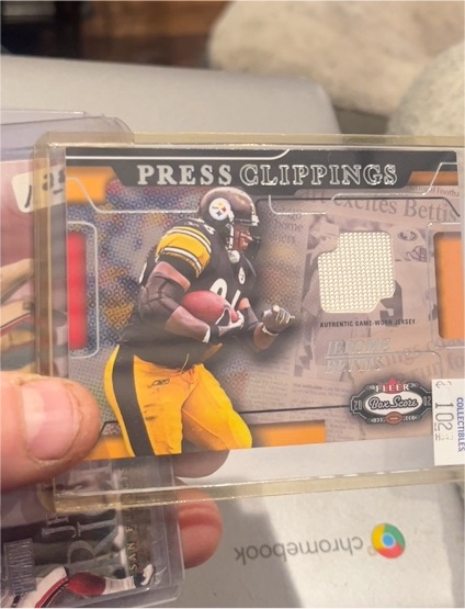 2002 Fleer Box Score Press Clippings #102 Jerome Bettis — front