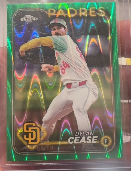 2024 Topps Chrome Update #USC184 Dylan Cease — front