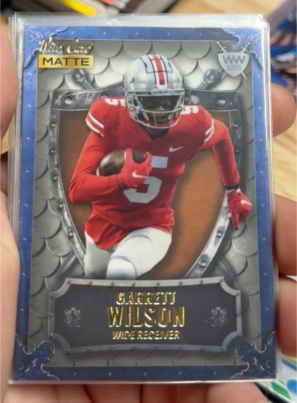 2022 Wild Card Matte #WW-16 Garrett Wilson Weekend Warrior — front