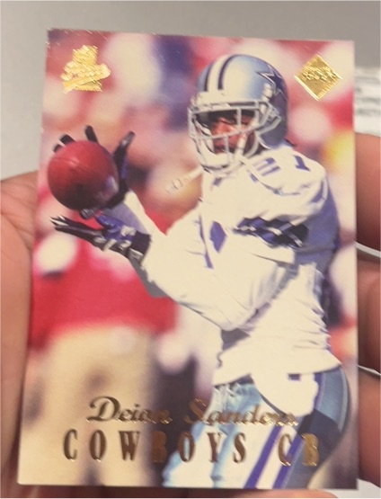 1998 Collector's Edge First Place #181 Deion Sanders — front