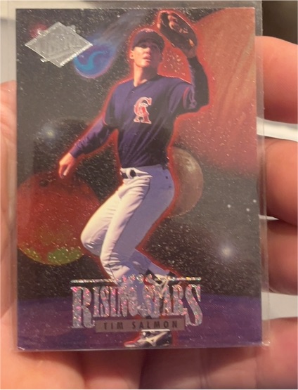 1994 Fleer Ultra Rising Stars #11 Tim Salmon — front