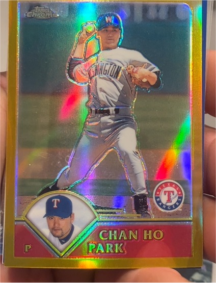 2003 Topps Chrome #463 Chan Ho Park — front